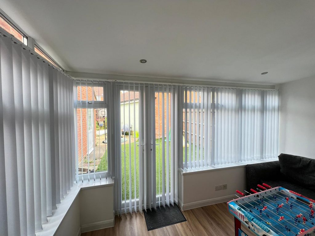 installation of conservatory blinds